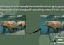 enhance and upscale your photo, improve it, reduce noise